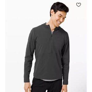 ❤️ LUlulemon Fuel The Track half zip, Gray, Size M N40